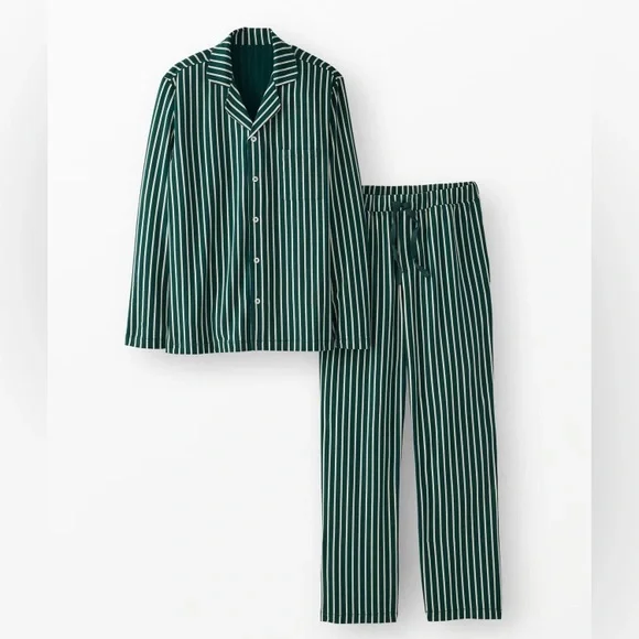 Hanna Andersson Adult Long Sleeve HannaSoft™ Pajama Set | Small - Picture 1 of 6